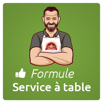formule service à table